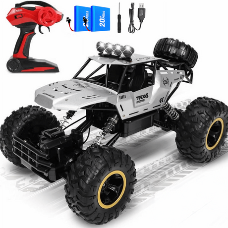 Fjärrkontrollbil med terrängmonsterhjul Carvallo