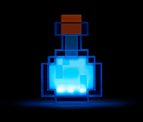 LuxRoyale Minecraft Inspirerad Potion Lampa – Färgväxlande LED Nattlampa med Touchkontroll & USB Uppladdningsbar Carvallo