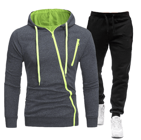 Träningsjacka för män-Clothes for Men-Hemnix-Mörkgrå-S-Hemnix
