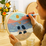 Avkopplande Stickset med olika designer Carvallo