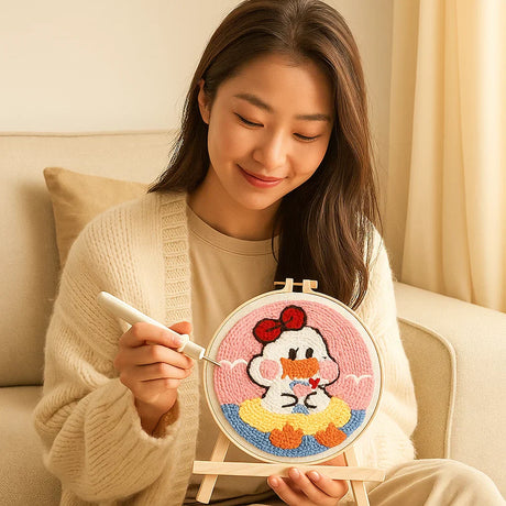 Avkopplande Stickset med olika designer Carvallo