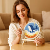 Avkopplande Stickset med olika designer Carvallo