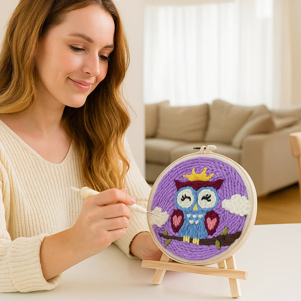 Avkopplande Stickset med olika designer Carvallo