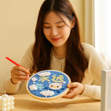 Avkopplande Stickset med olika designer Carvallo