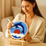 Avkopplande Stickset med olika designer Carvallo