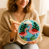 Avkopplande Stickset med olika designer Carvallo