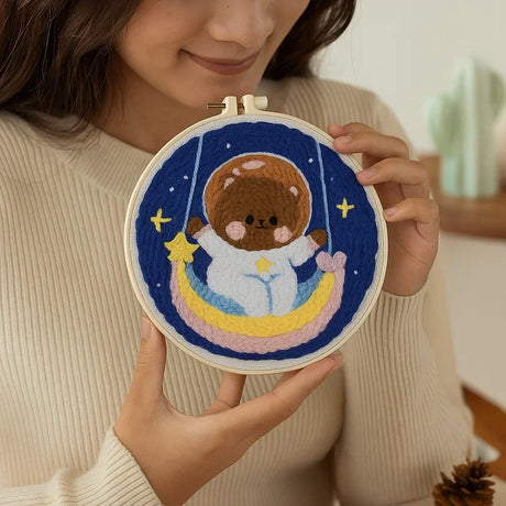 Avkopplande Stickset med olika designer Carvallo