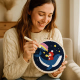 Avkopplande Stickset med olika designer Carvallo