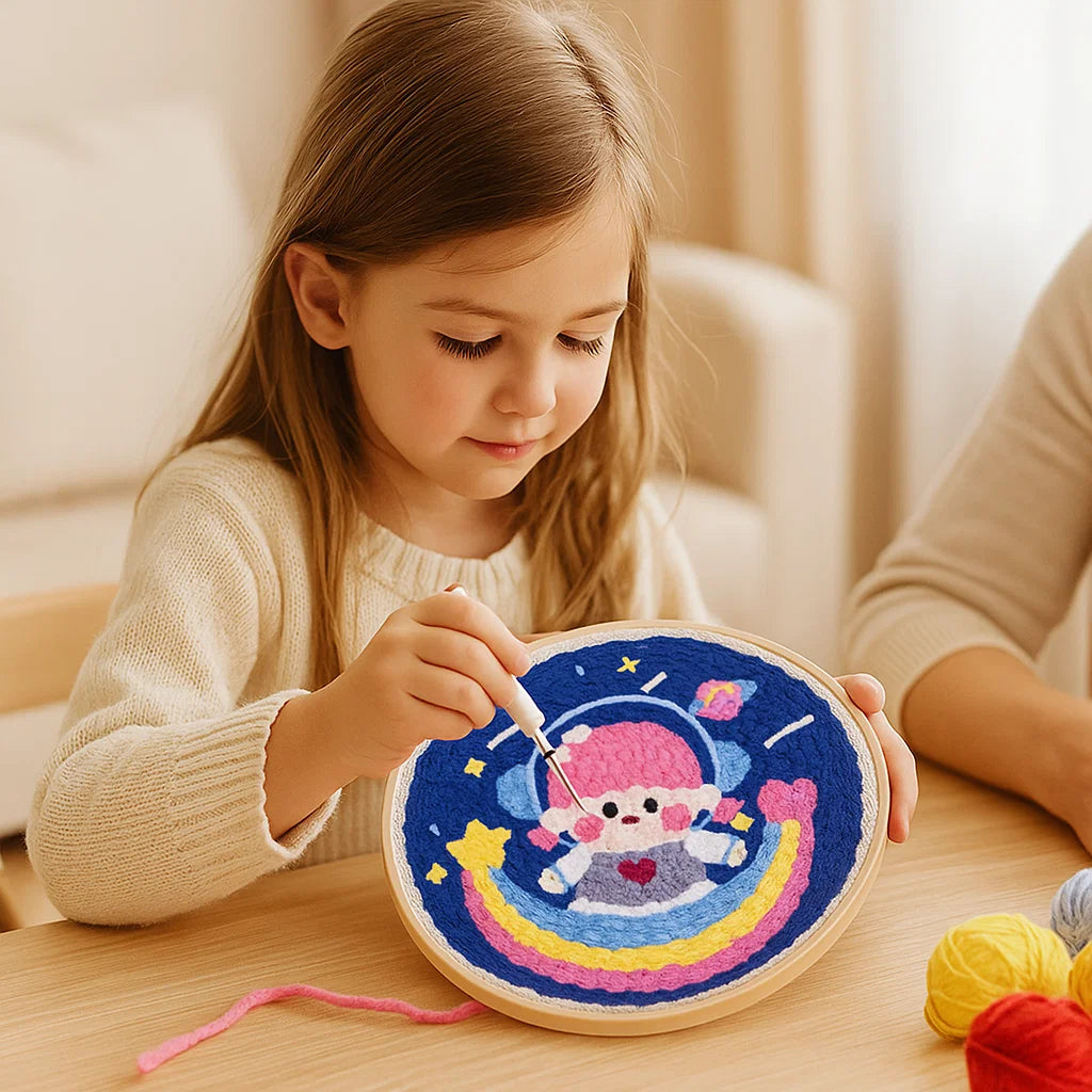 Avkopplande Stickset med olika designer Carvallo