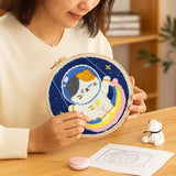 Avkopplande Stickset med olika designer Carvallo