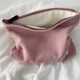 CorduroyGlam Bag - Kord Rymlig organiseringsväska för kosmetika Carvallo