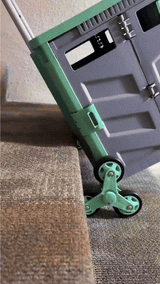 Hopfällbar Dragvagn med Trappklättrare-VaruZ-Hemnix