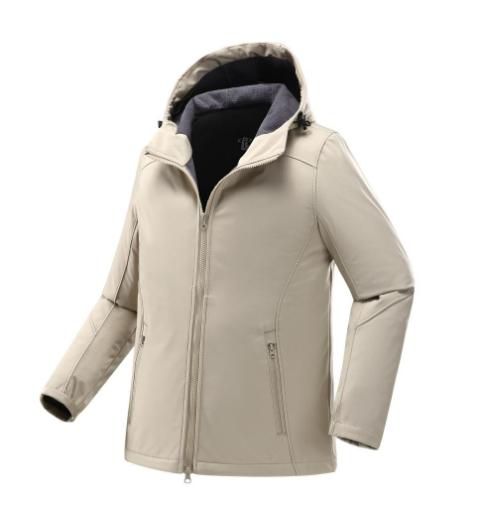 Fleecejacka i softshell för kvinnor Hemnix