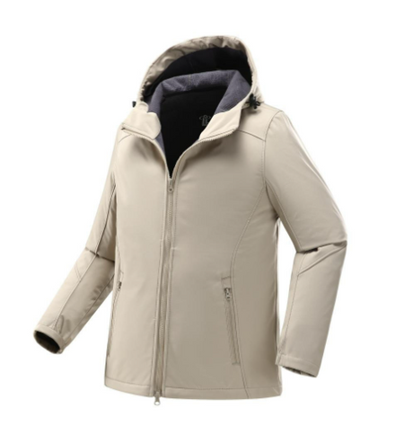 Fleecejacka i softshell för kvinnor Hemnix