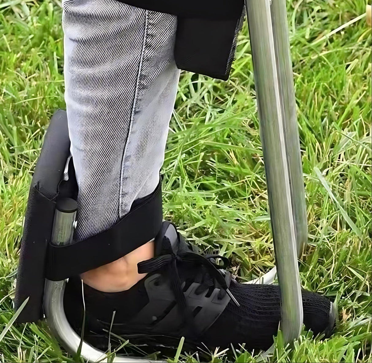 Hopfällbar trädgårdssits och knäböjare med verktygsficka MILA Sverige