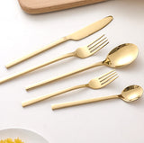 Bestickset Modern Rostfritt Stål Middagsservice Carvallo