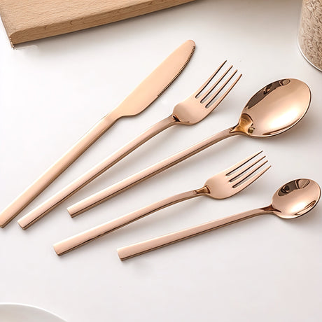 Bestickset Modern Rostfritt Stål Middagsservice Carvallo