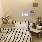 Smart 3D Digital Klocka – Modern Design för Din Nattduksbord Carvallo