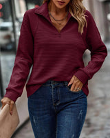 Dam Sweatshirt Penelope Mjuk Bomullsblandning Tjocktröja