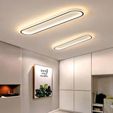 LED-taklamps i oval form – Elegant modern design för hall och entréområde Carvallo