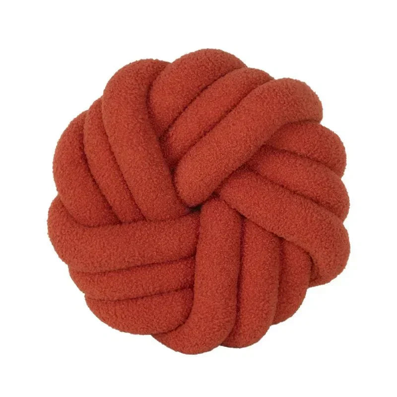 Lammull Knutna Kuddar - Mysig Handvävd Design Carvallo