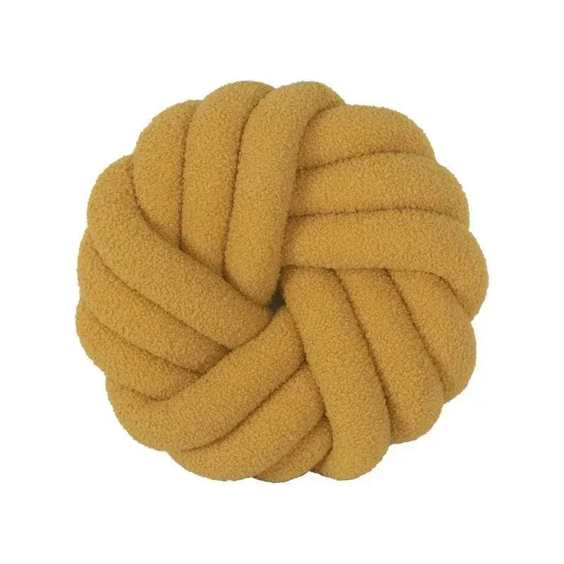 Lammull Knutna Kuddar - Mysig Handvävd Design Carvallo