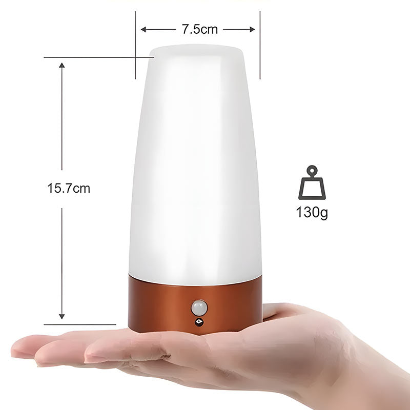 MotionLite - Batteridriven sänglampa med rörelsesensor för praktisk belysning Carvallo