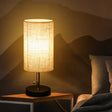 ScandiLight Bordslampa – Modern Sänglampa med USB & Touch Hemnix