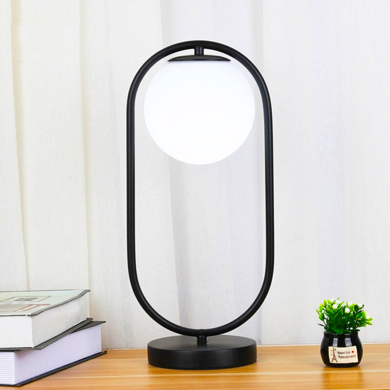 Design Moon Ball Sänglampa - Chic Glas Glöd Ljus Carvallo