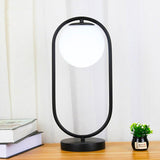 Design Moon Ball Sänglampa - Chic Glas Glöd Ljus Carvallo