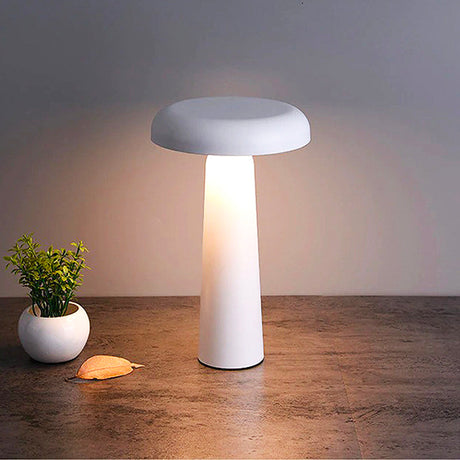 GlowForm Bordslampa – Stilren Svamplampa med Touch & LED Hemnix