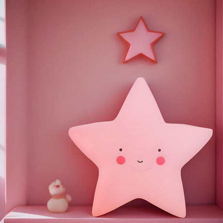 Carvallo - Elegant stjärna sänglampa med mjukt LED-ljus och kompakt design Carvallo