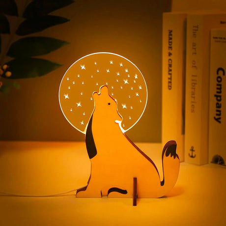 Djurinspirerad bordslampa för barn MILA Sverige