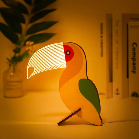 Djurinspirerad bordslampa för barn MILA Sverige