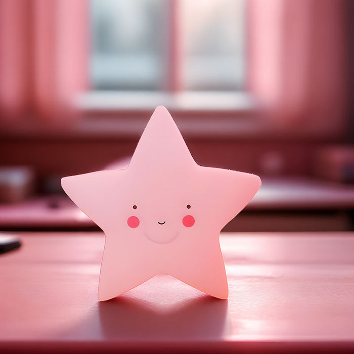 Carvallo - Elegant stjärna sänglampa med mjukt LED-ljus och kompakt design Carvallo