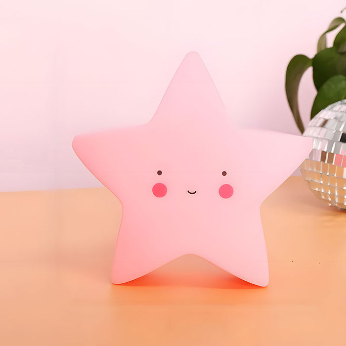 Carvallo - Elegant stjärna sänglampa med mjukt LED-ljus och kompakt design Carvallo