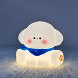 PawBeam - Söt hundformad sänglampa med mjukt LED-ljus och kompakt design Carvallo