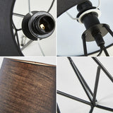 Industriell Sänglampa med Färgglada Pärlor och Mjuk Belysning Carvallo