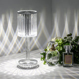 Rund diamantformad LED-nattduksbordslampa med Aluminiumkropp Carvallo