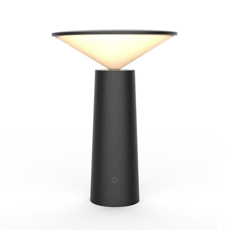 Uppladdningsbar LED Sänglampa - Elegant Bokstil Design Carvallo