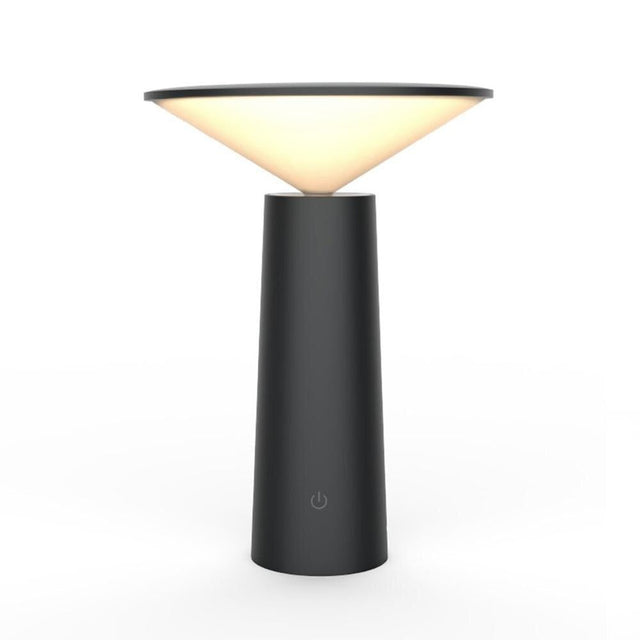 Uppladdningsbar LED Sänglampa - Elegant Bokstil Design Carvallo