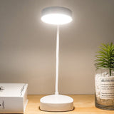 Vit Ljusläsare Sänglampa Vintage Metall Klockdesign Carvallo