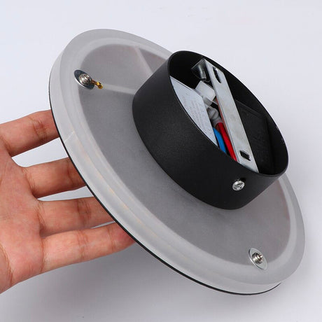 Minimalistisk Cirkulär Väggsänglampa med Touch Sensor Carvallo