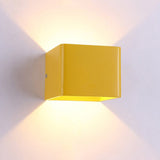 Cubic Väggsängs Lamparm LED Minimalistisk Design för Sovrum Carvallo