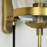 Stilig Design Vägg Sänglampa med Glasbollskärm Carvallo