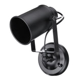 Vintage Industriell Väggen Sänglampa med Metallstruktur Carvallo