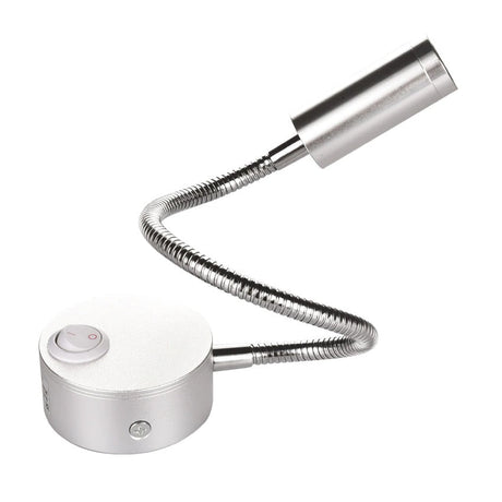 Riktad LED Väggsänglampa med Flexibel Arm Carvallo