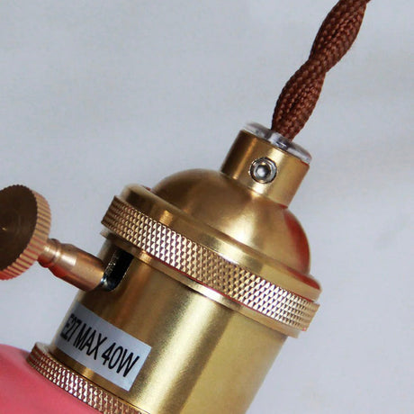 Vintage Metall Väggsänglampa med Retro Klockskärm Carvallo