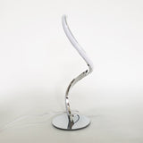 Spiral Bordslampa i Modern Aluminium – Sänglampa med LED & Varmt Ljus Hemnix