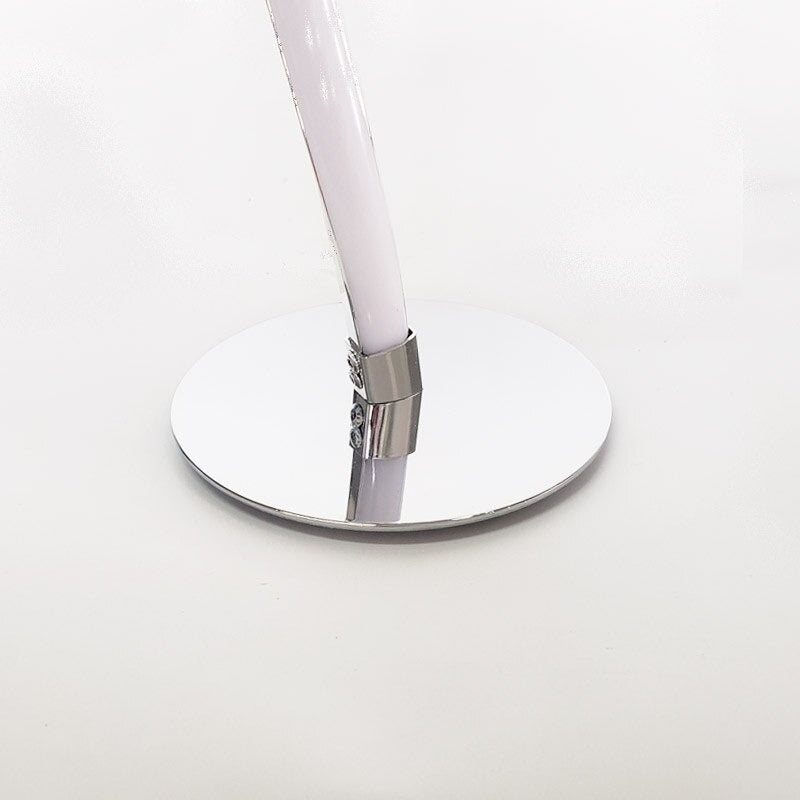 Spiral Bordslampa i Modern Aluminium – Sänglampa med LED & Varmt Ljus Hemnix